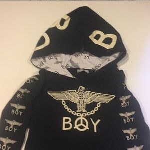 BOY London Classic Long Sleeve Unisex Hooded Shirt